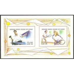 Comoros 1999 - Mi block 430 - Tennis and table tennis - UNPERFORATED - MNH